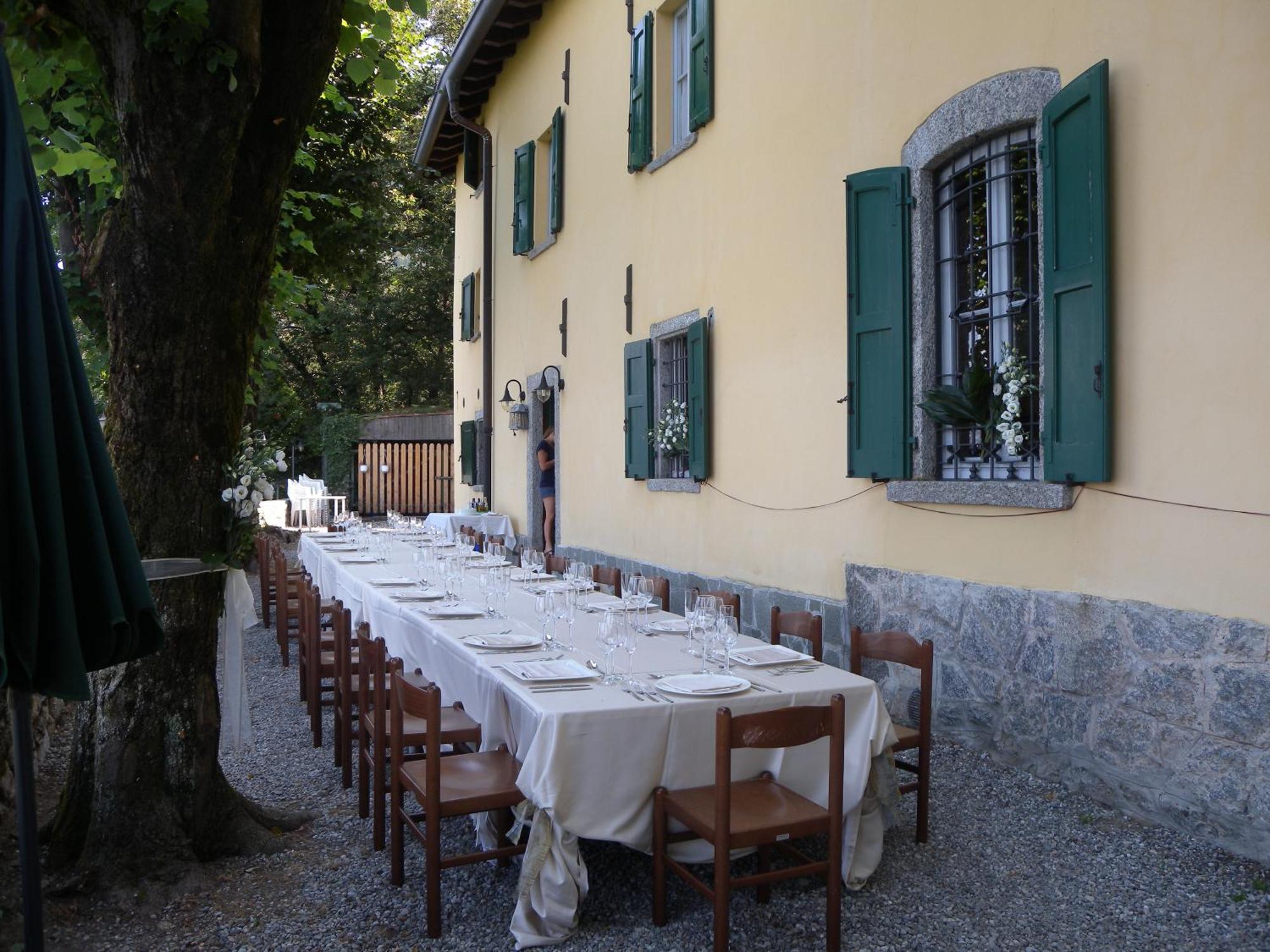 Ristorante Hotel Falchetto Brunate Exteriér fotografie
