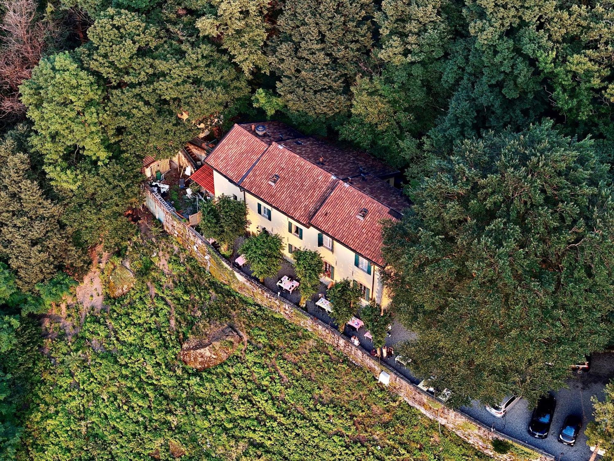 Ristorante Hotel Falchetto Brunate Exteriér fotografie